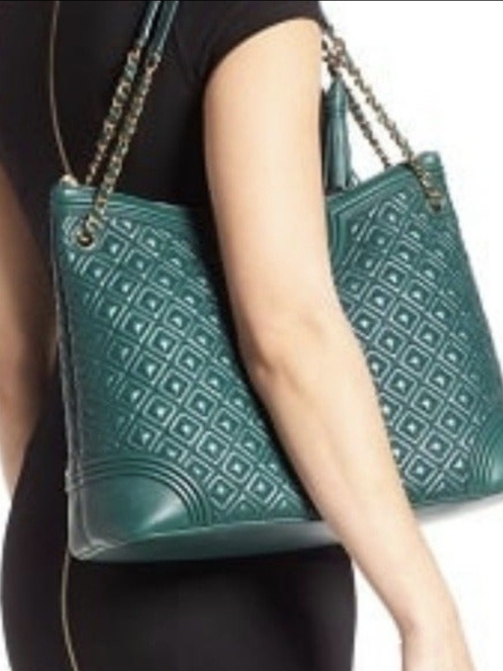 Green Tory Burch Bag